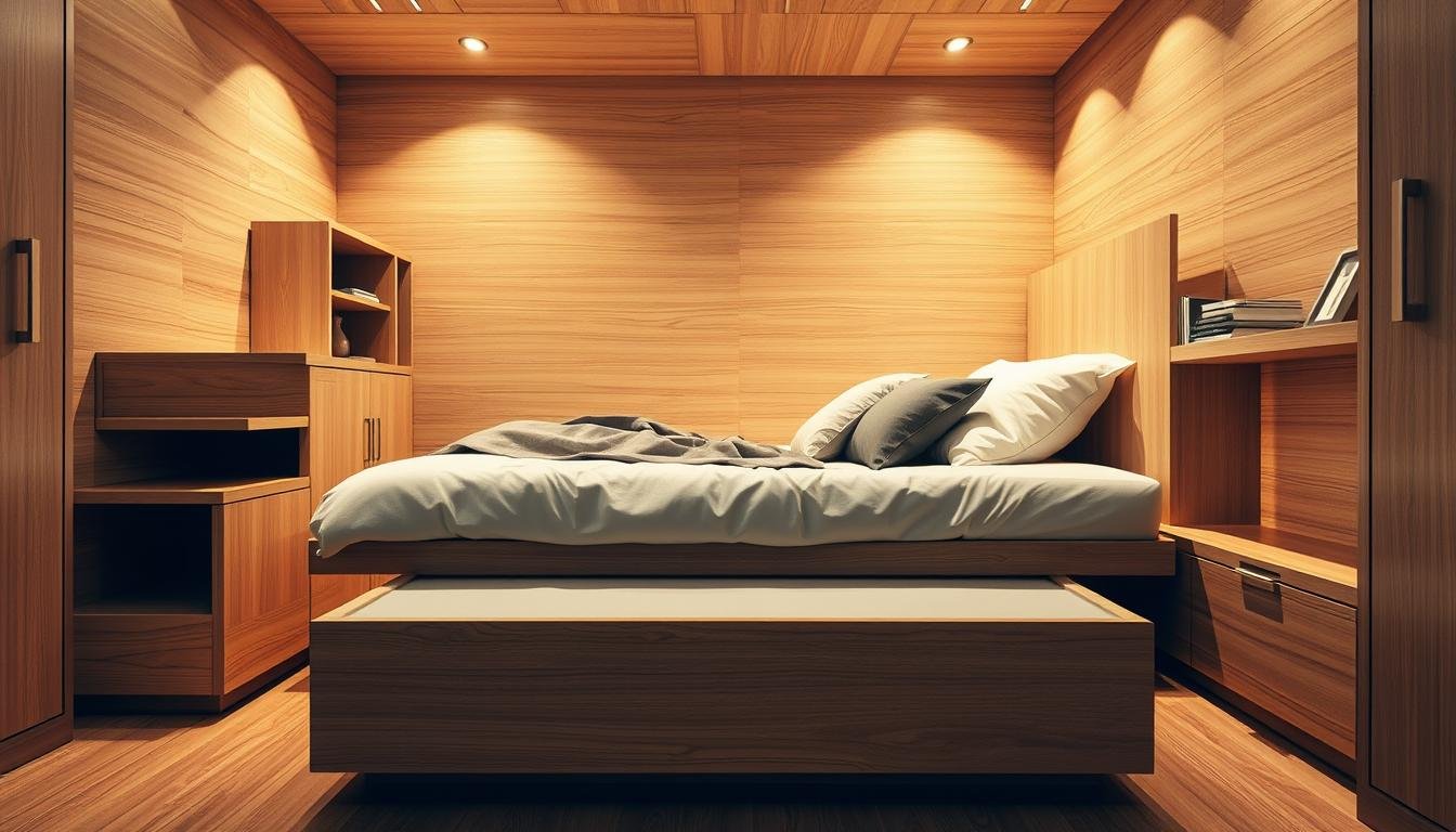 Multifunktionsbett mit Stauraum